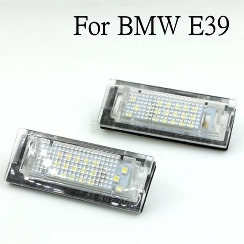 2x Error Free LED Number License Plate Light For BMW E39 5D 5 Door Wagon Touring