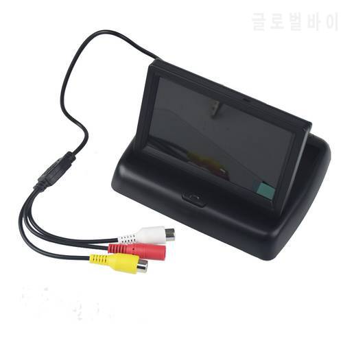 4.3&39&39 Car LCD TFT Color Monitor Screen For Car Reverse Rearview Camera Support NTSC/PAL Video system LCD Monitor