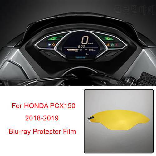 Motorcycle Speedometer Cluster Scratch Protection Film Screen Protector For HONDA PCX150 2018 2019 PCX 150