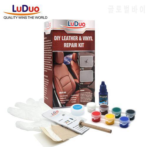 LUDUO Liquid Leather Vinyl Repair Kit Restorer Furniture Car Seats Sofa Jacket Purse Belt Shoes Cleaner Skin Repair Refurbish