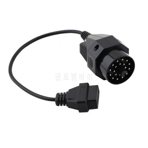 Free Shipping OBD II Adapter for BMW 20 Pin to OBD2 16 PIN Female Connector e36 e39 X5 Z3 for BMW 20pin