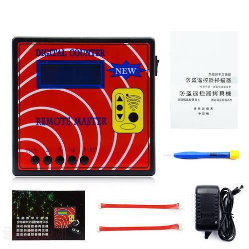 New Digital Counter Frequency Tester,Fixed/Rolling Auto Remote Copier/Master,Regenerate RF Remote Controller Auto Key Programmer