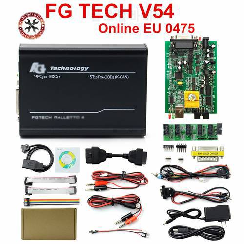 New Arrival EU 0475/0386 FGTech V54 Galletto 4 Full Chip Support BDM Full Function Fg Tech V54 Auto ECU Chip Tuning