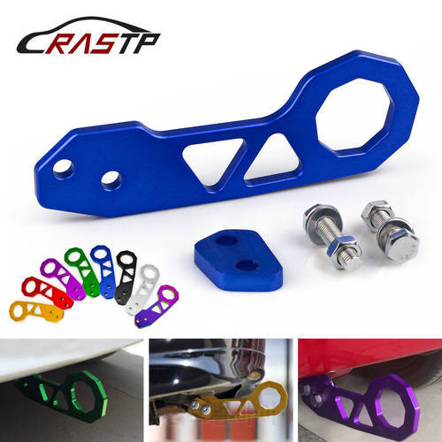 RASTP-High Quality Racing Rear Tow Hook Aluminum Rear Tow Hook for Honda Civic without Logo RS-TH004NM