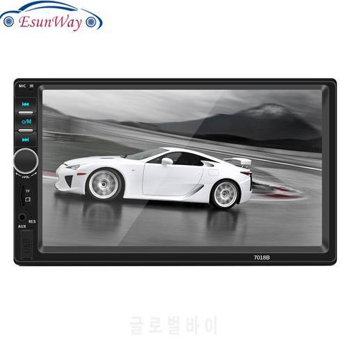 7018B Car Av 7 inch Hd Touch Screen Car Bluetooth Mp5 Player Car Card Bluetooth Handsfree