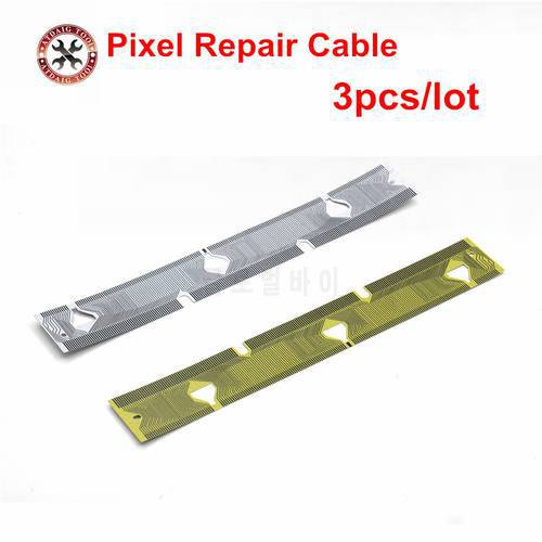 3pcs/lot Car Diagnostic Cables and Connectors for MID RADIO LCD PIXEL DISPLAY REPAIR RIBBON CABLE for B M W E38 E39 E53 X5 M5
