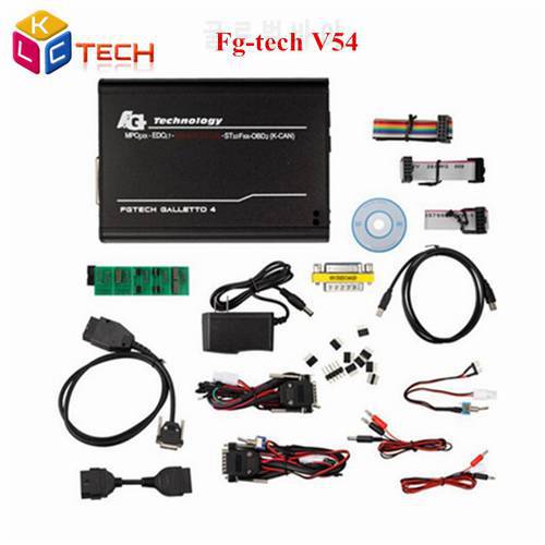 A+Fgtech Galletto 4 Master V54 FG-tech V54 VD300 0386/0475 Support BDM Full Function Unlimiteobd2 Auto ECU Chip Tuning