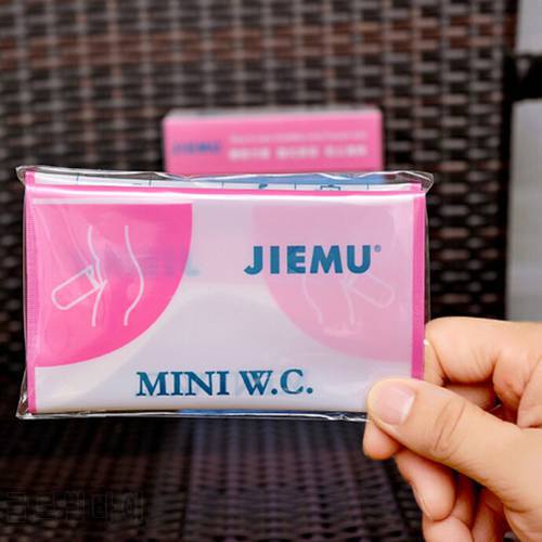 4pc/lot Pink Disposable 700CC Portable Urine Storage Bag Bags Outdoor Travel Emergency Toilet For Unisex