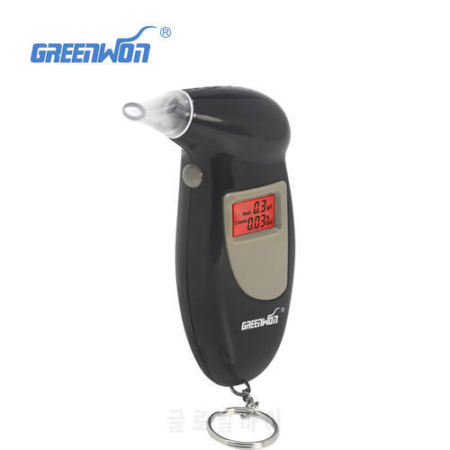 2019 greenwon 68s Promotion Professional Police Digital Breath Alcohol Tester Breathalyzer Analyzer Detector
