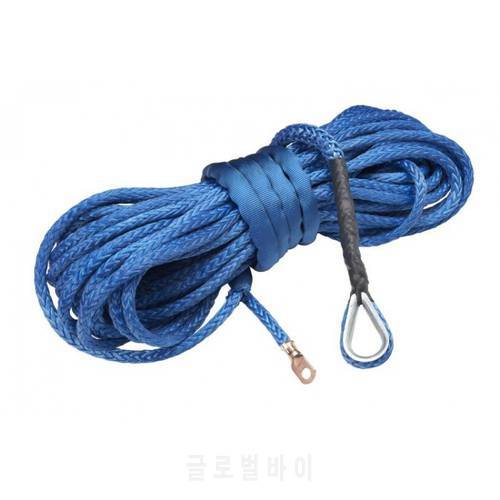 hot seller 10mm 30meters synthetic winch rope free shipping
