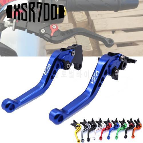 Logo XSR700 For Yamaha XSR 700 XSR700 2016-2017 Motorcycle Accessories CNC Short Brake Clutch Levers