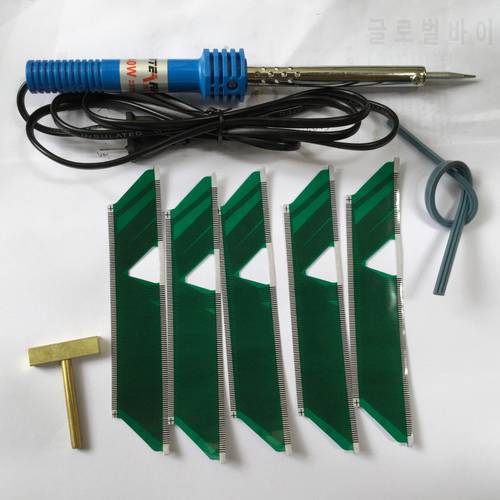 Pixel Repair Tool Ribbons Sid2 Sid 2 Ribbon Flat Cable For SAAB 93 95 9-3 9-5 Infocenter Display 5PCS & Soldering Iron