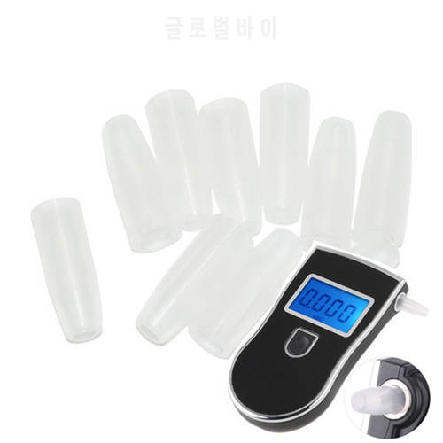 100pcs/lot Wholesales Professional mouthpieces for Breath Alcohol Tester AT-818 air blast nozzle Freeshipping Dropshipping