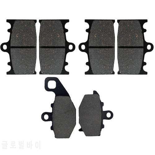 Motorcycle Front and Rear Brake Pads for KAWASAKI ZR400 Zephyr 400 1997-2001 ZZR400 ZZR 400 ZX400 1993-1999