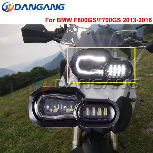 LED Projector Headlight Headlamp Angle eye Daytime running light For BMW F700GS F700 F800GS Adv F800 GSA headlight 2013-2018