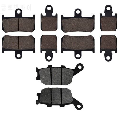 Motorcycle Front Rear Brake Pads For YAMAHA STREET BIKES YZF R1 YZFR1 2007 2008 2009 2010 2011 2012 2013 2014