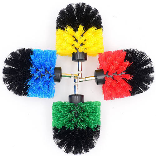 Car Electric Drill Brush Ball Plastic Wire Scrubbing Brushes For Car Tires Detailing Rims Wheel Engine Wash Cleaning Accessory