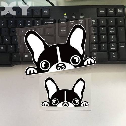 XY French Bulldog Truck Auto Sticker Decal Reflective Type Motorcycle Funny Car Vinyl Stickers Shipping