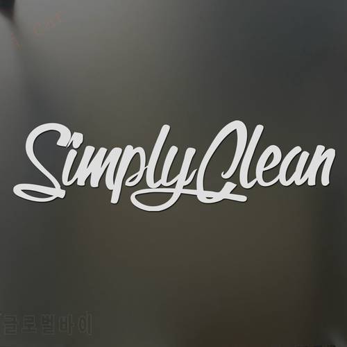 Simply Clean sticker V2 Funny JDM lowered car truck window decal