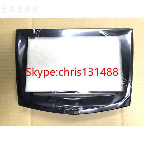 Free ship 100%new OEM Factory touch screen use for Cadillac car DVD GPS navigation LCD panel Cadillac touch display digitizer