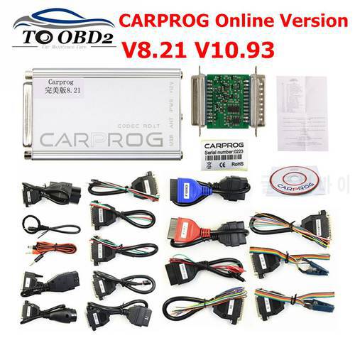 Perfect CARPROG V8.21 Online Version Add More Authorization With Keygen Car Prog V10.93 V8.21 Auto ECU Repair Tool