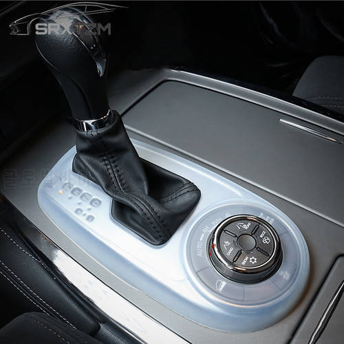 SRXTZM Car Styling Console Center Control Switch Cover Silicone Dustproof Protective Cover For Nissan PATROL Y62 Car Accessories