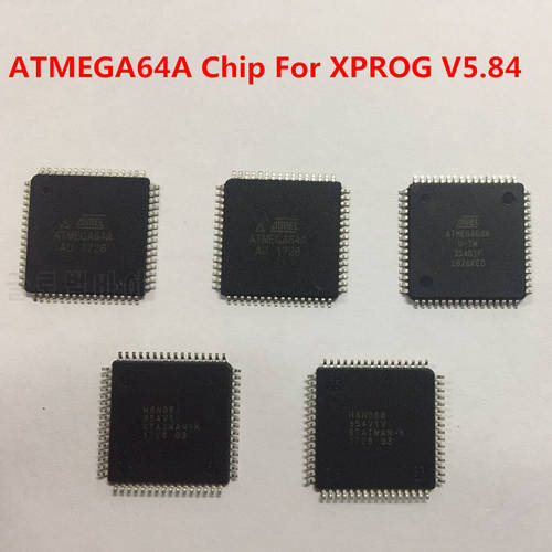 New IC ATMEGA64A-AU ATMEGA64A Chip For XPROG V5.55 V5.86 V6.12 V6.17 V6.26 V6.50 Error
