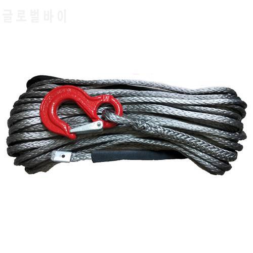 14mm*30m Synthetic Winch Rope for Offroad Parts, ATV Winch Cable,Winch Rope 12mm,Plasma Rope Free Shipping