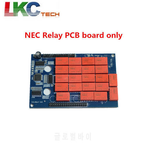High Quality Red NEC Relay PCB Board Only For Plus Diagnostic tool NEC Relay Blue/Green PCB board