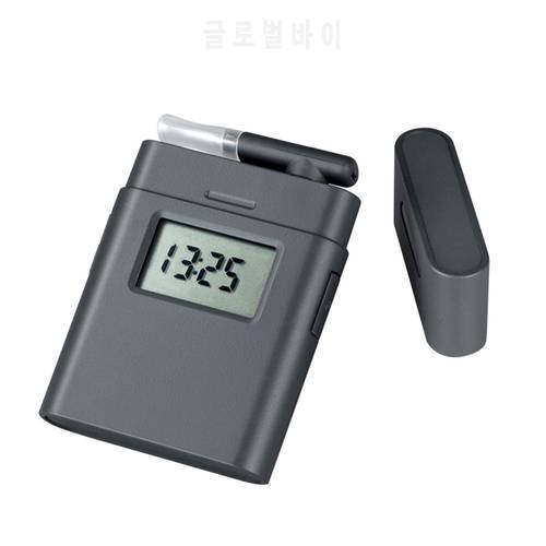 2019 high quality AT838 portable 360 degree rotating mouthpiece Accurate Breath Alcohol Tester LCD Light Alcohol breath