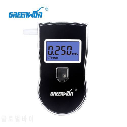 New Portable Breath AT-818 Alcohol Analyzer Digital Breathalyzer Tester Body Alcoholicity Meter Alcohol Detection