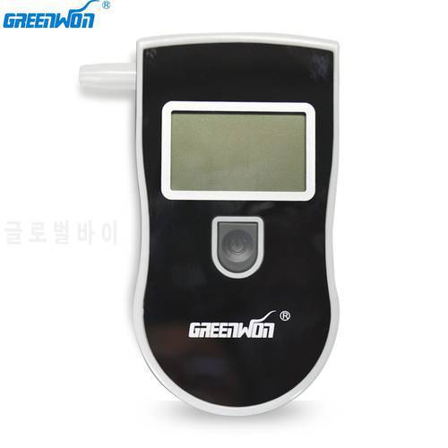 GREENWON Digital Breath Alcohol Tester Breathalyzer Portable Detector LCD Display Alcohol Tester Free shipping