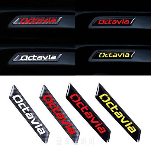 2pcs Car Handle Seat Lift Wrench Decorative Sticker Fit for Skoda Octavia Accessories Car Styling