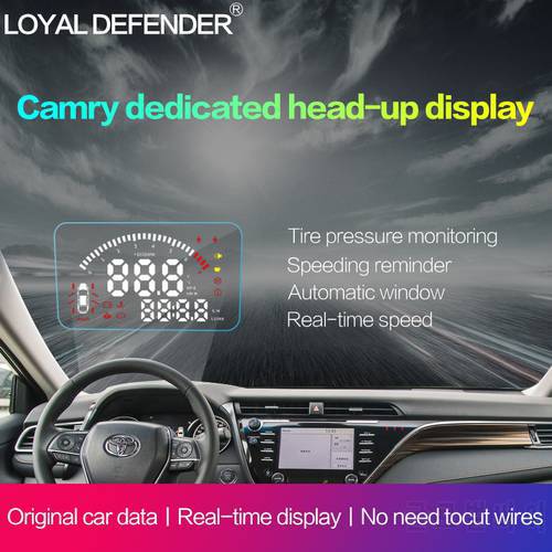 For toyota new camry car HUD Head up display with all functions left-hand drive can use special car use 2019 Camry