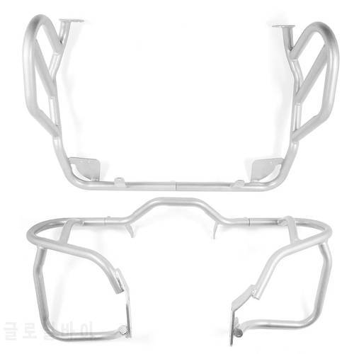For BMW R 1200 GS R1200GS R1200 2008 2009-2012 Oil cooled Motorcycle Crash Bar Engine Tank Guard Cover Bumper Frame Protector