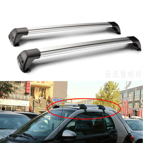High Quality Roof Luggage Rack Cargo Luggage Carrier Cross Bar For Mercedes Benz Smart Universal Car-Styling Car Accessories