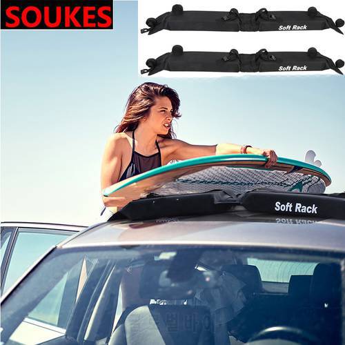 Soft Car Roof Rack Outdoor Rooftop Luggage Carry For Toyota Corolla Avensis RAV4 Yaris Auris Hilux Prius verso MG 3 ZR Buick