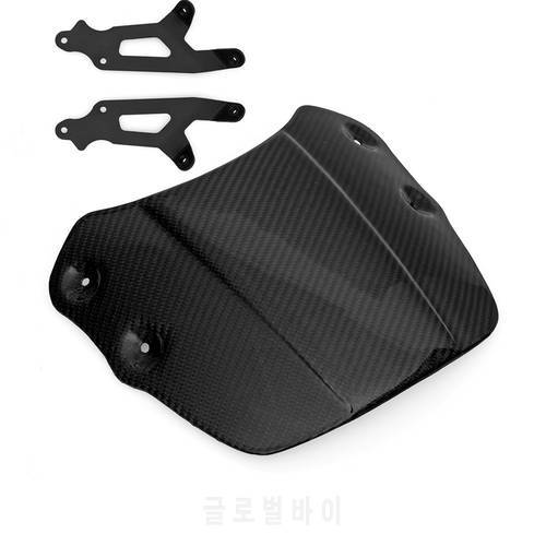 Carbon Motorcycle Front Windscreen Windshield Shield Screen Protection With bracket For Yamaha XSR900 XSR 900 2016 2017 2018