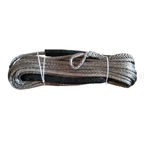 14mm x 20meters uhmwpe synthetic winch rope for offroad