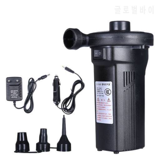 Eu Plug Rechargeable Electric Air Pump Nickel-Cadmium Battery Inflatable Air Pump Inflate Deflate For Outdoor Kayak Airbed Boat