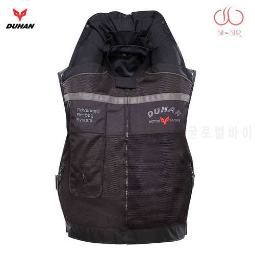 Motorcycle Air-Bag Vest Duhan Air Bag Vest Moto Racing Professional Advanced Air Bag System Motocross Protective Airbag
