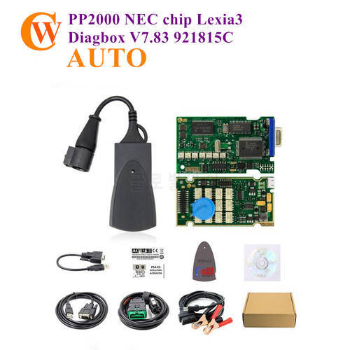 Lexia3 PSA XS Evolution NEC Full Chip Diagbox V7.83 Lexia 3 V48 PP2000 Diagnostic Interface 921815c Support Peugeo t 307