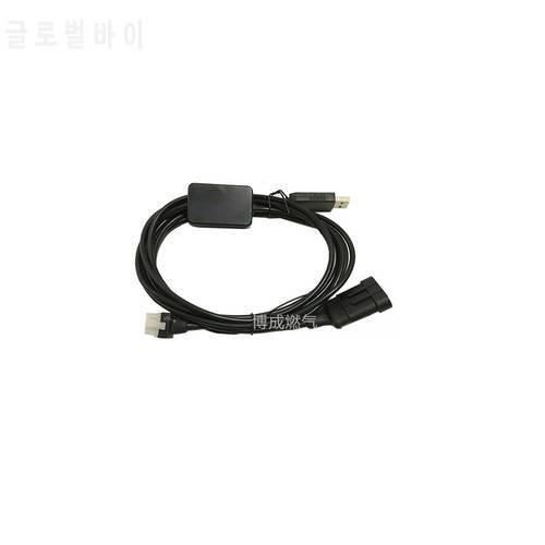 GAS ECU To PC USB Cable Debugging Cable/ Diagnosis Cable For AC300 / AEB Mp48