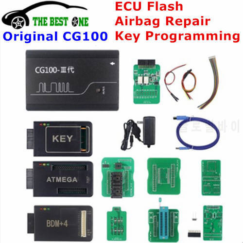 Original CGDI CG100 PROG III Full Airbag Reset/Restore/Repair Tool Support Renesas SRS CG100-III Key Programmer CG 100 ECU Flash