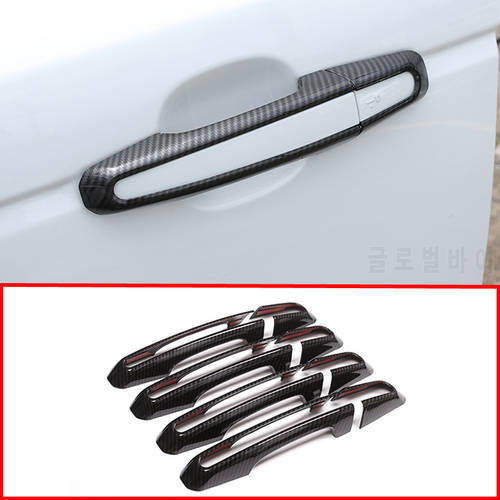 Car Door Handle Trim Frame Stickers Decals for Land Rover Discovery Sport Discovery 5 L462 Range Rove Sport/Vogue L405/Evoque