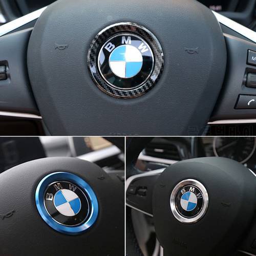 Car Styling Decoration Ring Steering Wheel Circle Sticker For M3 M5 E36 E46 E60 E90 E92 BMW X1 F48 X3 X5 X6