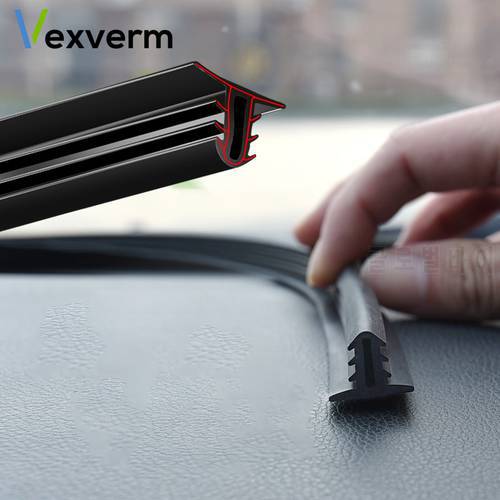 Car Sticker Dashboard Sealing Strips Rubber Seals Sound Insulation Sealing Universal Automobiles Interior Accessories