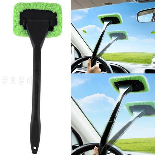 New Window Brush Car Dual-Use Dust Removal Defogging Glass Brush Front Glass Mop Car Window Cleaning Products M8617
