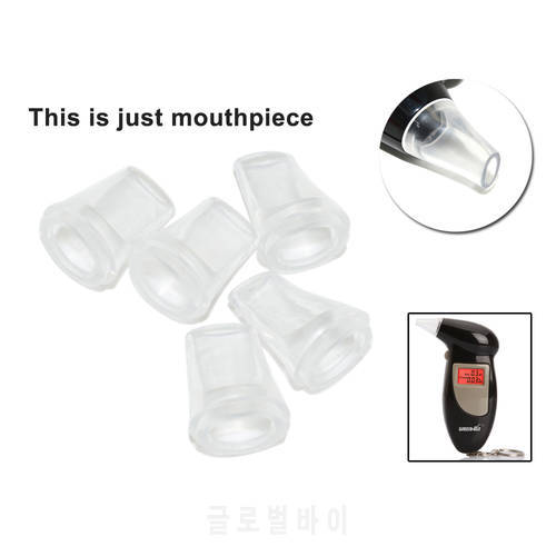 50pcs/lot Digital Breath Alcohol Tester Breathalyzer Mouthpieces Blowing Nozzle for Keychain Alcohol Tester Mouthpieces