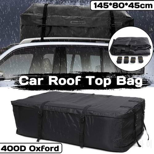 145x80x45cm Waterproof Car Roof Top Carrier Cargo Luggage Travel Bag Storage Bag For Vehicles With Roof Rails